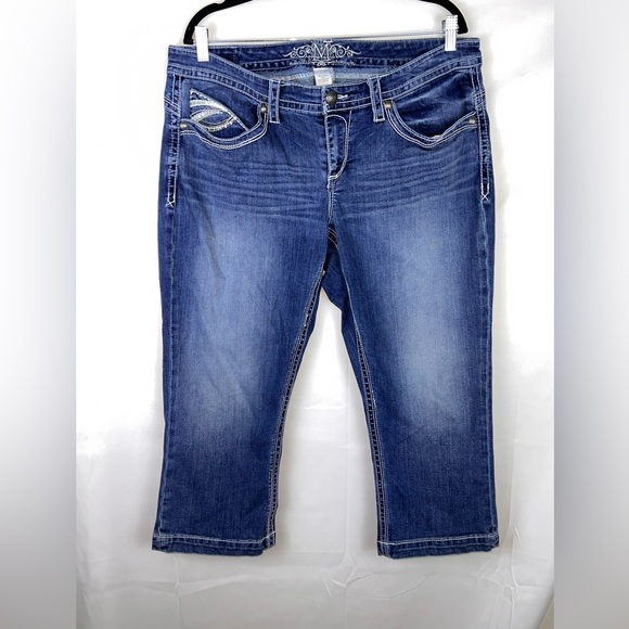 Maurices Denim - Maurices Dark Blue Denim Capri Jeans